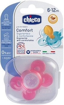 CHICCO SUCCHIETTO COMFORT GIRL IN CAUCCIU' 6-16 MESI 1 PEZZO - Farma Nice