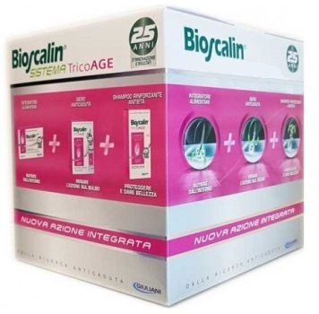 BIOSCALIN TRICOAGE COMPRESSE + SIERO + SHAMPOO - Farma Nice