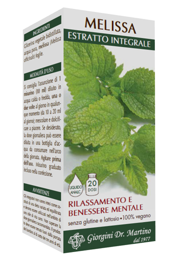 MELISSA ESTRATTO INTEGRALE 200 ML - Farma Nice