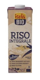 ISOLABIO BEVANDA DI RISO INTEGRALE 1 L - Farma Nice
