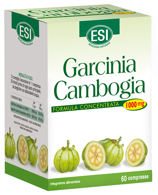 ESI GARCINIA CAMBOGIA 1000 MG 60 COMPRESSE - Farma Nice