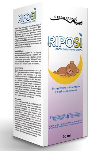 RIPOSI' NOTTE GOCCE ORALI 20 ML - Farma Nice