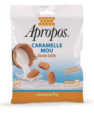 APROPOS CARAMELLE MOU LATTE E PROPOLI - Farma Nice