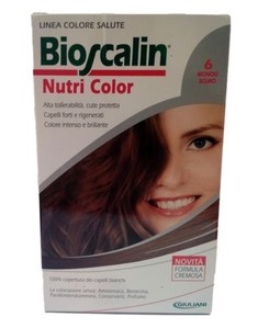 BIOSCALIN NUTRI COLOR 6 BIONDO SCURO SINCROB 124 ML - Farma Nice