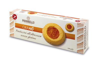 GRANO' PASTICCINI ALL'ALBICOCCA 120 G - Farma Nice