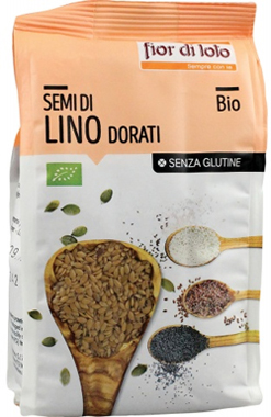 SEMI LINO DORATI SENZA GLUTINE BIO 400 G - Farma Nice