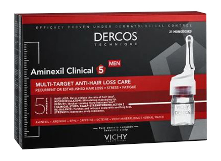 DERCOS AMINEXIL FIALE 42 UOMO 6 ML - Farma Nice