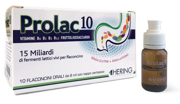 PROLAC10 FERMENTI LATTICI 15 MILIARDI 10 FLACONCINI 8 ML - Farma Nice