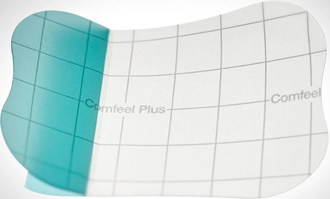 MEDICAZIONE SPECIALE ATTIVA TRASPARENTE CON IDROCOLLOIDE COMFEEL PLUS 5X7 CM 10 PEZZI - Farma Nice