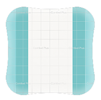 MEDICAZIONE SPECIALE ATTIVA TRASPARENTE CON IDROCOLLOIDE COMFEEL PLUS 10X10 CM 10 PEZZI - Farma Nice
