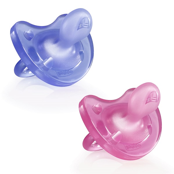 CHICCO GOMMOTTO IN SILICONE GIRL 16-36 MESI 2 PEZZI - Farma Nice