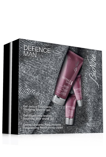 DEFENCE MAN KIT NATALE 2016 CONTENENTE TUBO 50 ML+ TUBO 50 ML+ 200 ML - Farma Nice