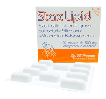 STAX LIPID 20 CAPSULE DA 500 MG - Farma Nice