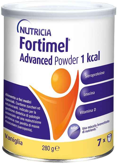 NUTRICIA FORTIMEL ADVANCED POWDER 1 KCAL VANIGLIA 280 G - Farma Nice