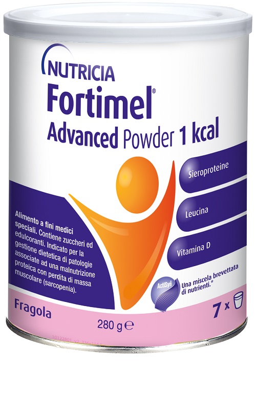 NUTRICIA FORTIMEL ADVANCED POWDER 1 KCAL FRAGOLA 280 G - Farma Nice