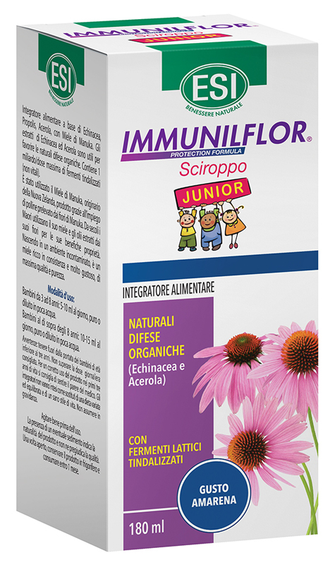ESI IMMUNILFLOR SCIROPPO JUNIOR 180 ML - Farma Nice