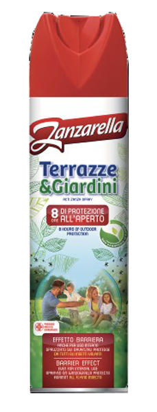 ZANZARELLA AMBIENTE SPRAY TERRAZZE&GIARDINI 400 ML - Farma Nice