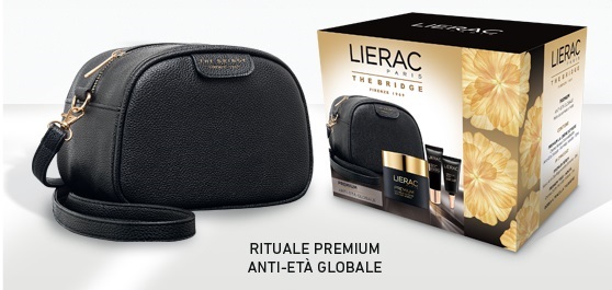 COFFRET LIERAC THE BRIDGE PREMIUM CREMA SETOSA 50 ML + 8 ML + 3 ML - Farma Nice