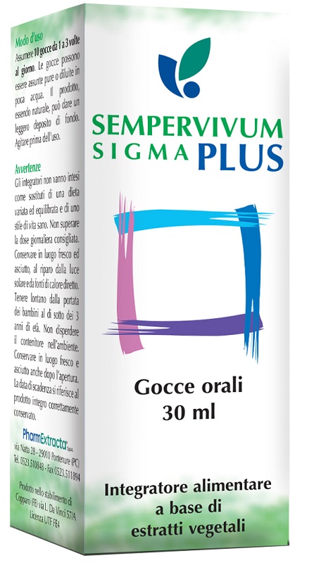 SEMPERVIVUM SIGMA PLUS 30 ML - Farma Nice