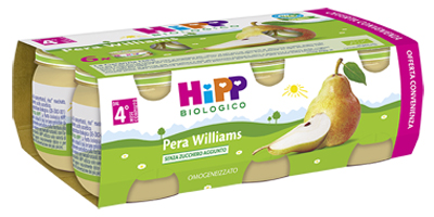 HIPP BIO OMOGENEIZZATO PERA WILLIAMS 6X80 G - Farma Nice