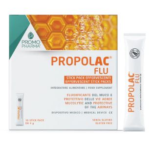 PROPOL AC FLU EFFERVESCENTE 10 BUSTINE - Farma Nice