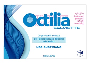 OCTILIA SALVIETTE PERIOCULARI 20 GARZE - Farma Nice