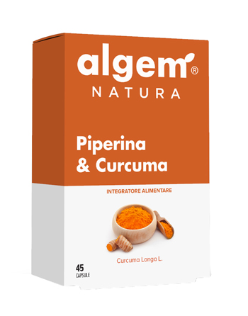 PIPERINA & CURCUMA 45 CAPSULE - Farma Nice