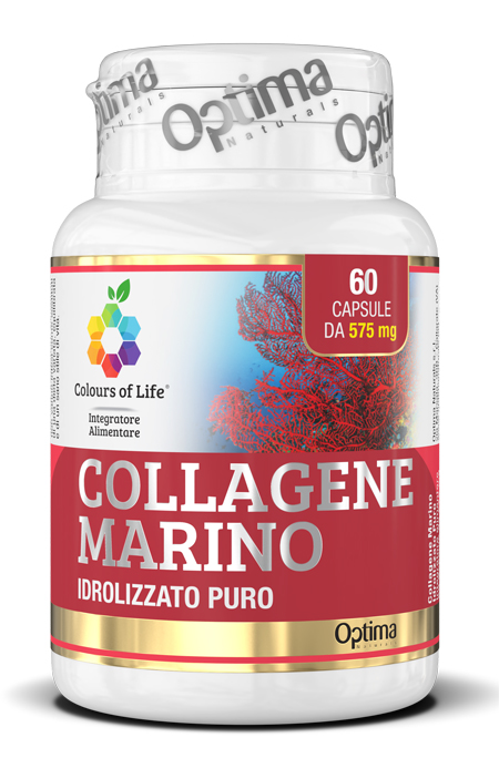 COLOURS OF LIFE COLLAGENE MARINO IDROLIZZATO PURO 60 CAPSULE 575 MG - Farma Nice