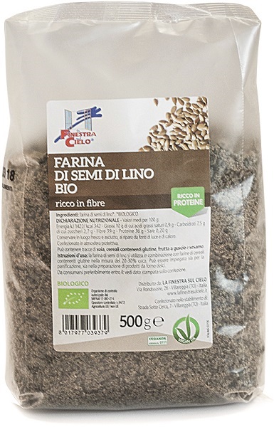 FARINA DI SEMI DI LINO - Farma Nice