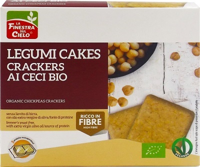LEGUMICAKES-CRACKERS DI CECI - Farma Nice