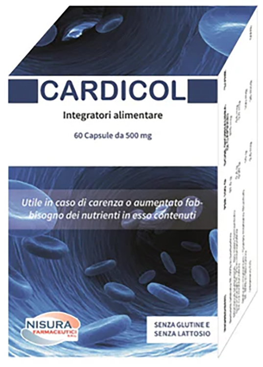 CARDICOL 60 CAPSULE DA 500 MG - Farma Nice