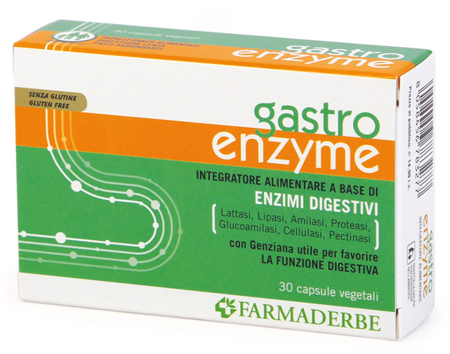 GASTRO ENZYME 30 CAPSULE - Farma Nice