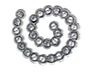 ORECCHINI STERILI SPIRAL WHITE CRYSTAL BJT927 - Farma Nice