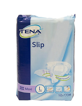 PANNOLONE PER INCONTINENZA A MUTANDINA TENA SLIP MAXI L 10 PEZZI - Farma Nice