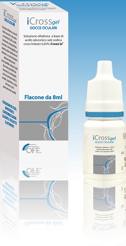 ICROSS GEL GOCCE OCULARI ACIDO IALURONICO CROSS-LINKATO 0,4% 8 ML - Farma Nice