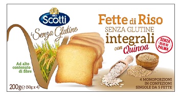FETTE DI RISO INTEGRALE CON QUINOA 200 G - Farma Nice
