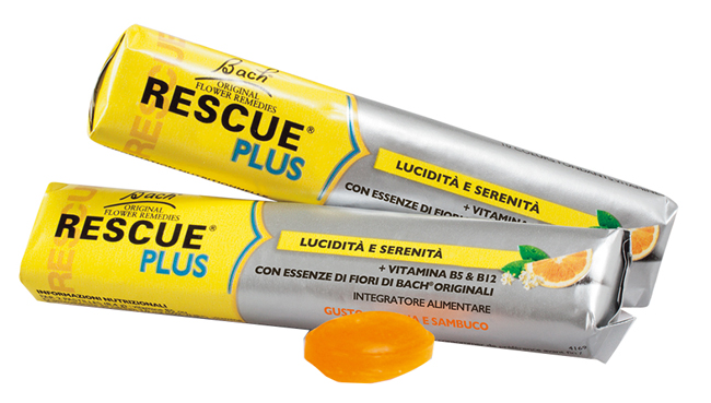 RESCUE ORIGINAL PLUS 10 CONFETTI AROMA ARANCIA E SAMBUCO - Farma Nice