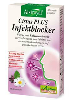 ALSIROYAL INFEKT BLOCKER CISTUS PLUS  30 PASTIGLIE GOMMOSE 57 G - Farma Nice