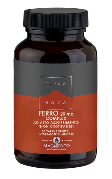 COMPLESSO DI FERRO AD ALTO ASSORBIMENTO 20 MG 50 CAPSULE - Farma Nice