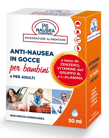 P6 NAUSEA CONTROL GOCCE ANTINAUSEA 30 ML - Farma Nice