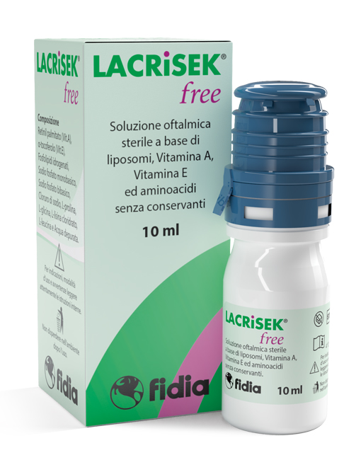 LACRISEK FREE SOLUZIONE OFTALMICA SENZA CONSERVANTI 10 ML - Farma Nice
