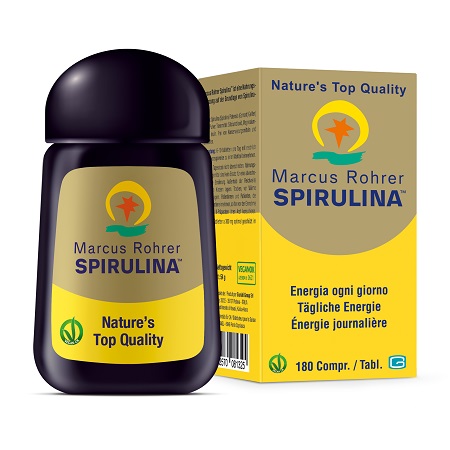 SPIRULINA MARCUS ROHRER RICARICA 180 COMPRESSE - Farma Nice
