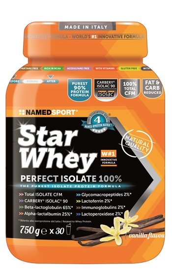 STAR WHEY ISOLATE VANILLA 750 G - Farma Nice