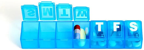 PORTAPILLORE SET MEDSTIMANALE MEDS - Farma Nice