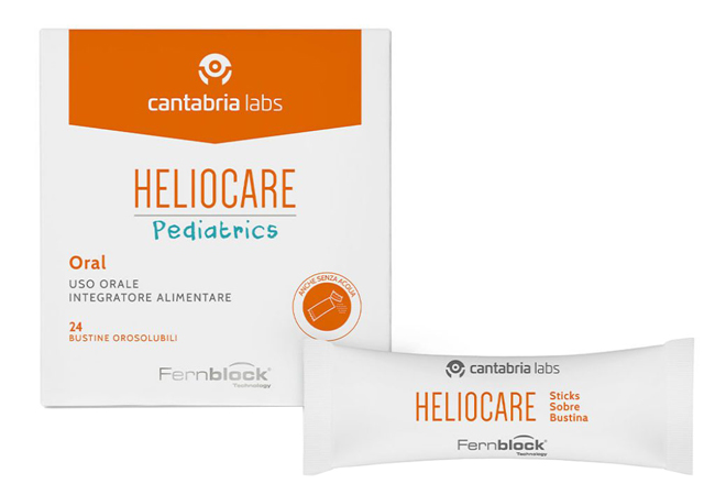 HELIOCARE PEDIATRICS ORAL 24 BUSTINE - Farma Nice