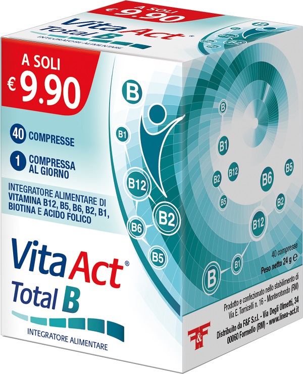 VITA ACT TOTAL B 40 COMPRESSE - Farma Nice