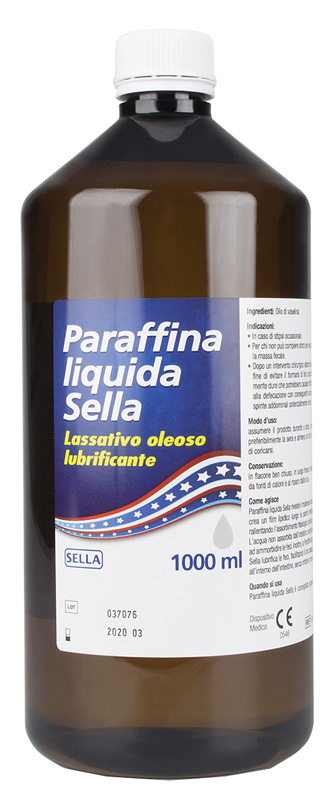 PARAFFINA LIQUIDA MD LASSATIVO 1 L SELLA - Farma Nice