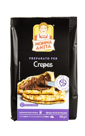 NONNA ANITA PREPARATO PER CREPES 250 G - Farma Nice