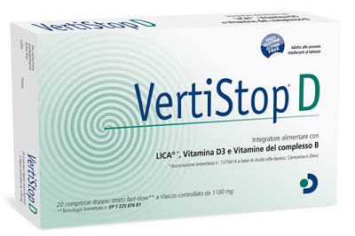 VERTISTOP D 20 COMPRESSE DA 1100 MG - Farma Nice