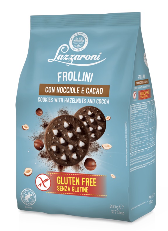 FROLLINI CACAO E NOCCIOLE 200 G - Farma Nice